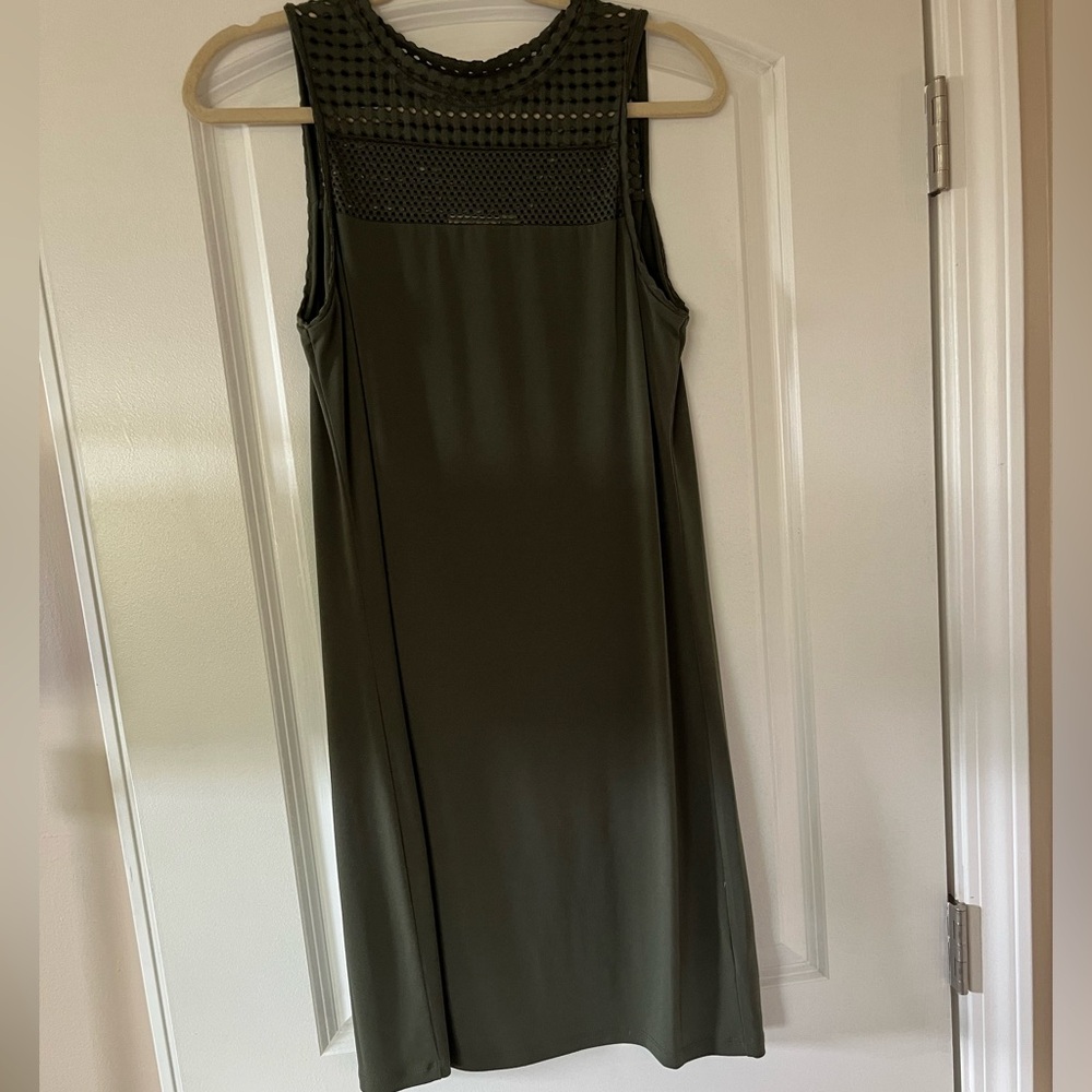 MICHAEL Michael Kors Green Sheath Mini Dress